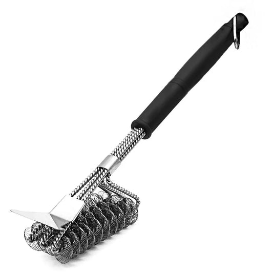 Grill Brush and Scraper, Best BBQ Cleaner, Perfect Tools for All Grill Types, Including Weber, Ideal Barbecue Accessories