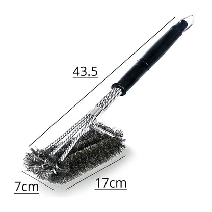 Grill Brush and Scraper, Best BBQ Cleaner, Perfect Tools for All Grill Types, Including Weber, Ideal Barbecue Accessories