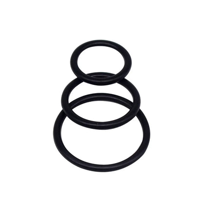 WAKEWAY 3/4PCS Penis Ring Penis Ring Condom Penis Trainer Delayed Ejaculation High Elasticity Durable Toy for Men