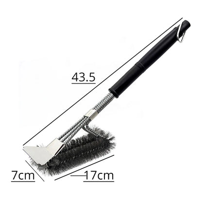 Grill Brush and Scraper, Best BBQ Cleaner, Perfect Tools for All Grill Types, Including Weber, Ideal Barbecue Accessories