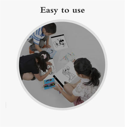 A4 Level Dimmable Led Drawing Copy Pad Board Children's Toy Painting Educational Kids Grow Playmates Creative Gifts For Children