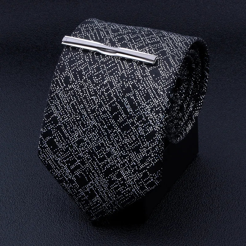 Men's Metal Tie Clips Gentleman Accessories Arch Bent Metal Tie Bar