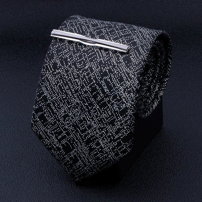 Men's Metal Tie Clips Gentleman Accessories Arch Bent Metal Tie Bar