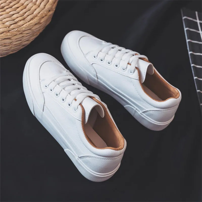 Women Sneakers Fashion Woman's Shoes Spring Trend Casual Sport Shoes For Women New Comfort White Vulcanized Platform Shoes