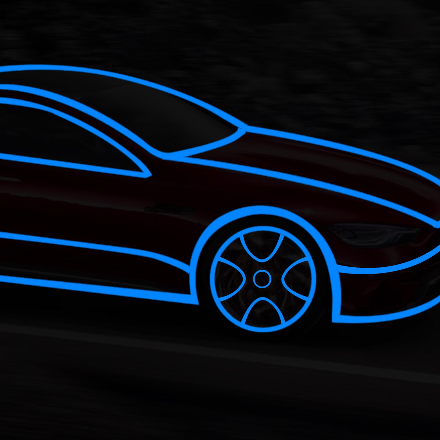 1cmx8m Bike Stickers Reflective Tape Fluorescent Safety Warning Strips MTB Cycling Tapes for Bicycle Helmet Motorcycle Scooter