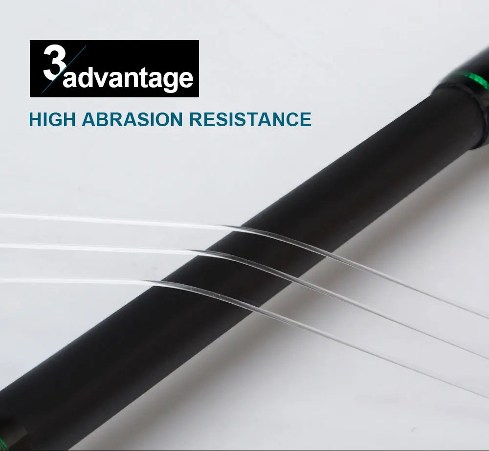 FTK 100 متر 4.13-34.32LB خط صيد من الفلوروكربون وخيط صيد الذباب من ألياف الكربون خيط صيد فائق النعومة