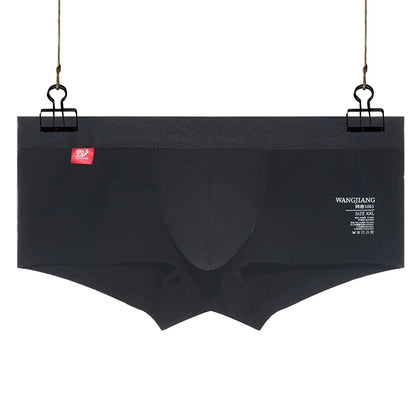 Open Front Underwear Men Cotton Sexy Men's Boxer Shorts Panties Breathable Pouch Bulge Underpants Male