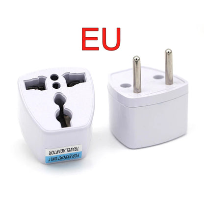 1PC Universal US UK AU To EU Plug USA To Euro Europe Travel Wall AC Power Charger Outlet Adapter Converter 2 Round Pin Socket