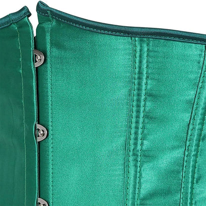 Underbust Corset Sexy Waist Slimming Corset Bustiers Body Shaper for Women Steampunk Lace-up Corset Belt Waist Trainer