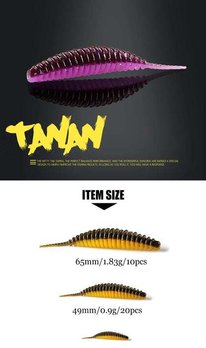 2023 hot Supercontinent worm bait soft bait Tanta Fishy smell fishing lures Pesca carp fishing bass lure Isca artificial PVA