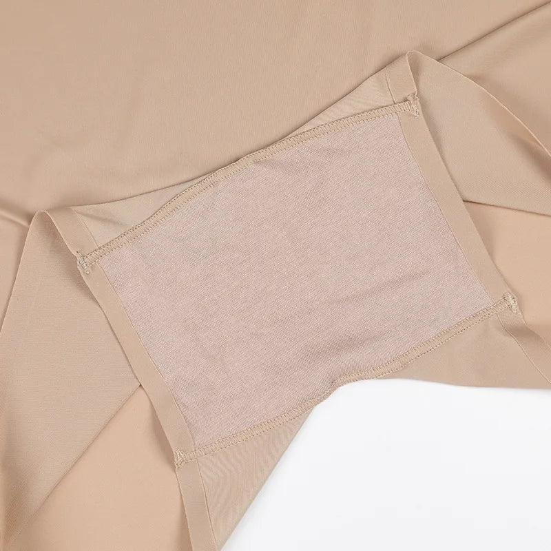 Flarixa Safety Pants High Waist Women's Shorts Under The Skirt Ice Silk Seamless Panties Breathable Boxer Briefs Cycling Shorts