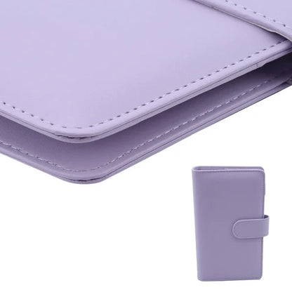 Macaroon Color A6/A5 PU Leather DIY Binder Notebook Cover Diary Agenda Planner Paper Cover School Stationery