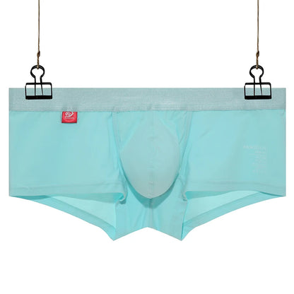 Open Front Underwear Men Cotton Sexy Men's Boxer Shorts Panties Breathable Pouch Bulge Underpants Male