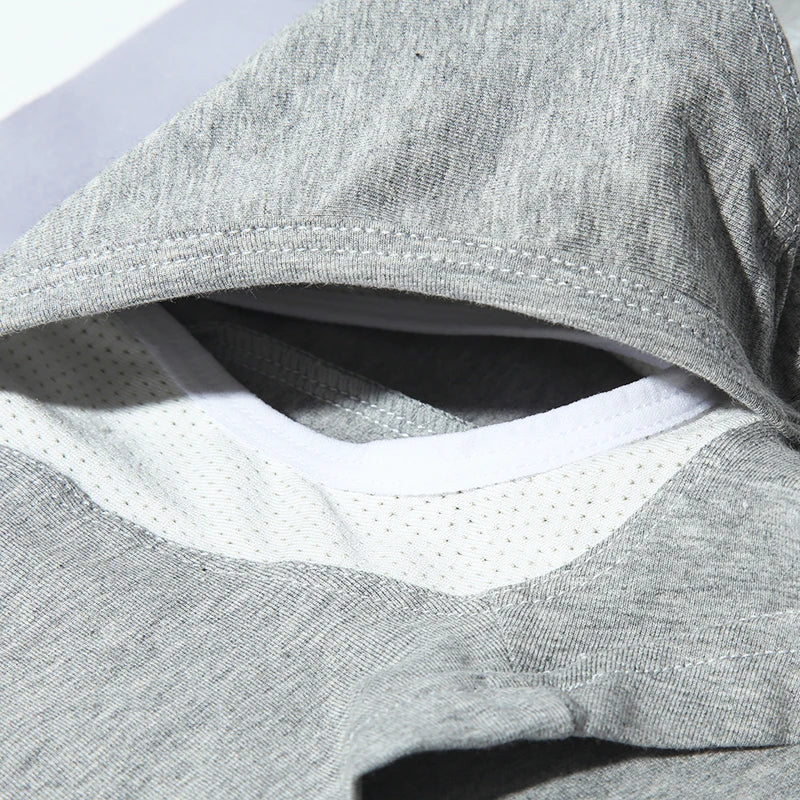 Open Front Underwear Men Cotton Sexy Men's Boxer Shorts Panties Breathable Pouch Bulge Underpants Male