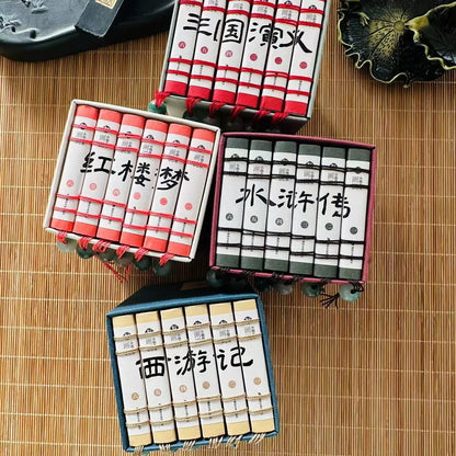 Pocket Book The Four Great Classical Novels of China Comic Strips Manga Mini Books For kids adult Chinese Traditional Culture