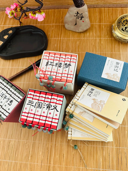 Pocket Book The Four Great Classical Novels of China Comic Strips Manga Mini Books For kids adult Chinese Traditional Culture