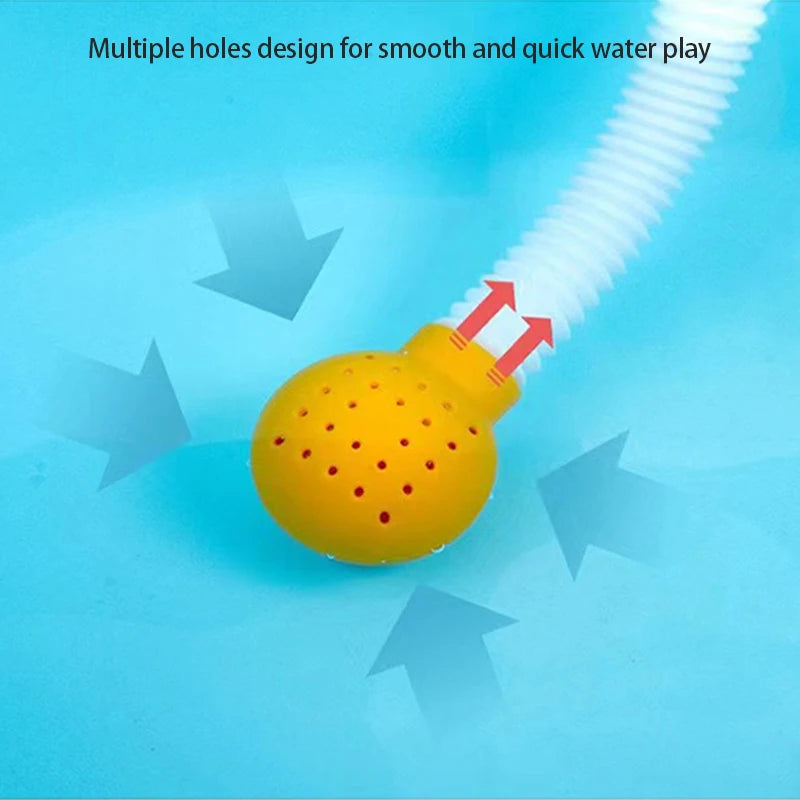 Cloud Weather Bath Toy for Kids Press Spray Educational Water Cycle Play Pool Beach Safe Fun