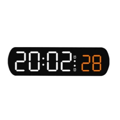 Digital Alarm Clock Travel Clock with Temperature Table Clock Large Display for Bedroom Office Kitchen Home Decoration