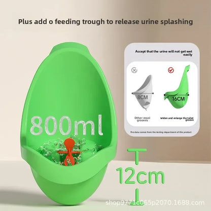 Wall-Mounted Baby Boys Urinal Child Training Toilet Stand Up Urinal Toddler Boys Potty Holder Travel Portable Training Urinal