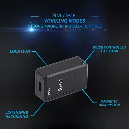Gps Positioner Gf07 Mini Tracking Positioner Real-Time Tracking Remote Vehicle Positioning Mobile Recording Anti-Loss