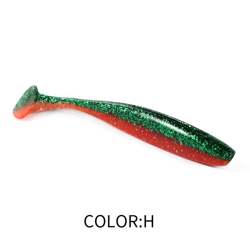 2021 Supercontinent shiner 50mm 75mm 100mm Fishing Lures soft Artificial Bait easy for hooking up big pike