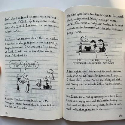 Full Set 16 Books Diary of Wimpy Kid English Book Diary of Wimpy Kid Boxed Children's Fiction Books