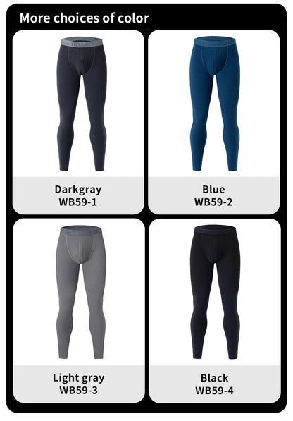 1/3/4 Pcs Men's Autumn And Winter Solid Color Warm Pants Slim Autumn Pants Comfortable Pants Men's Winter Plus Size 5XL Leggings