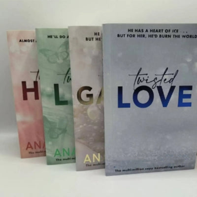 4 Books Twisted Series By Ana Huang Books Love /Games / Hate /Lies Paperback English Novel Book