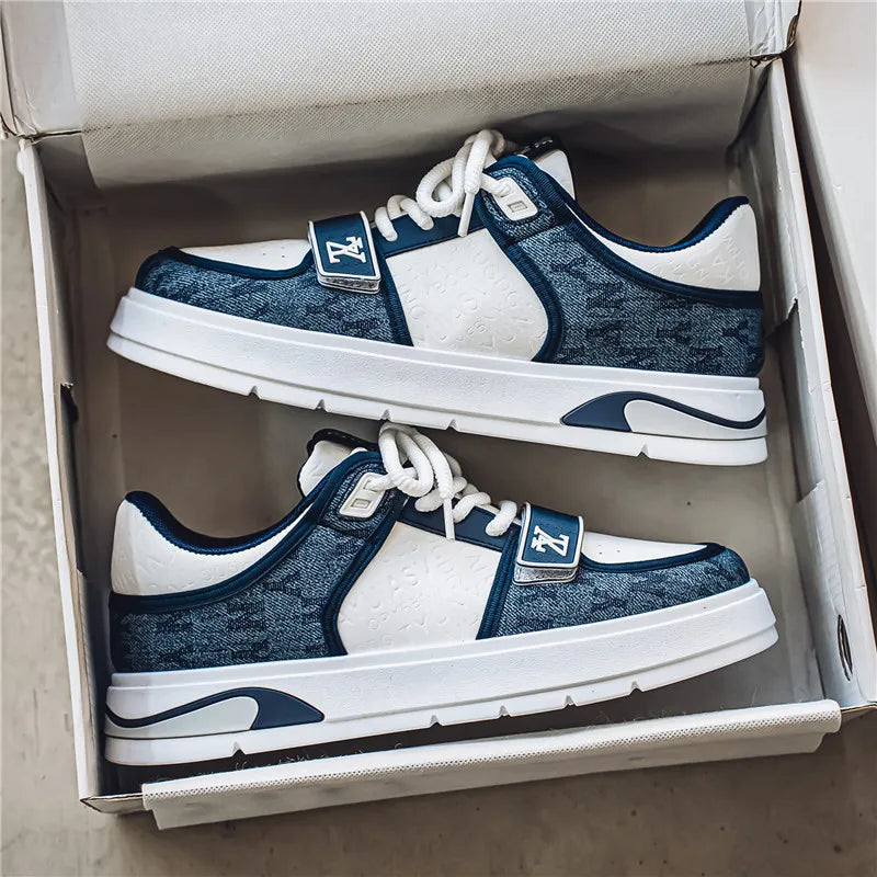 Men's Shoes Autumn Casual Shoes Soft Soled Sports Shoes New Trend Help Breathable Non-slip Board Shoes Fashion Shoes Board Shoes