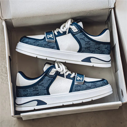 Men's Shoes Autumn Casual Shoes Soft Soled Sports Shoes New Trend Help Breathable Non-slip Board Shoes Fashion Shoes Board Shoes