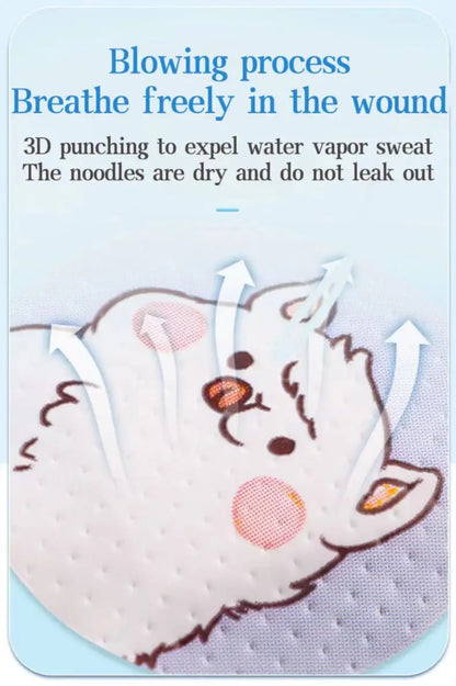 120pcs/Lot Cartoon Animal Pattern Band Aid Hemostasis Adhesive Bandages First Emergency Kit Wound Plaster Patches For Kids