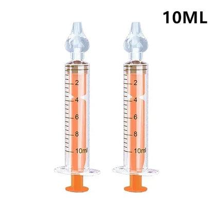 10ML/20ML Baby Nasal Aspirator Syringe Baby Nose Cleaner Rhinitis Nasal Washer Irrigator Needle Baby Nose Washing for Children
