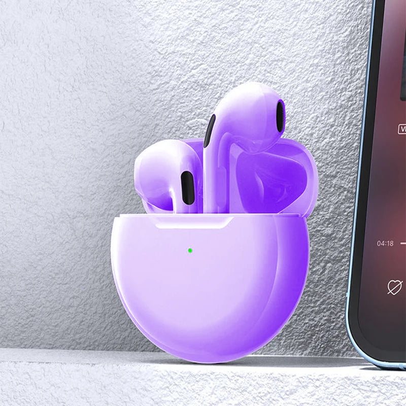 Air TWS Bluetooth Earphones Wireless Bluetooth Headset Noise Cancelling Earbuds with Mic Wireless Headphones for IPhone