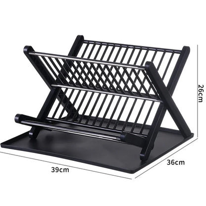 Kitchen Organizer Sink Drain Shelf Dish Drying Rack Bowl Plates Shelf Storage Drawer Desktop Adjustable Holder Home Accessories
