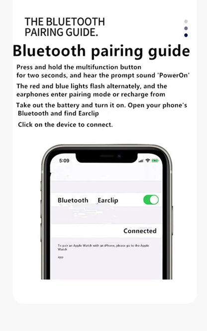 Bluetooth Earphone Clip On Monaural Inear Motion Stereo Bone Conduction Gd28 Business Wireless Earphone Mini Monaural Tws