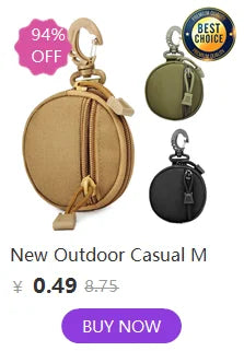 Webbing Buckle Hook Water Bottle Holder Clip Outdoor Nylon EDC Climb Carabiner Belt Backpack Hanger Camp Carabiner Belt Clip