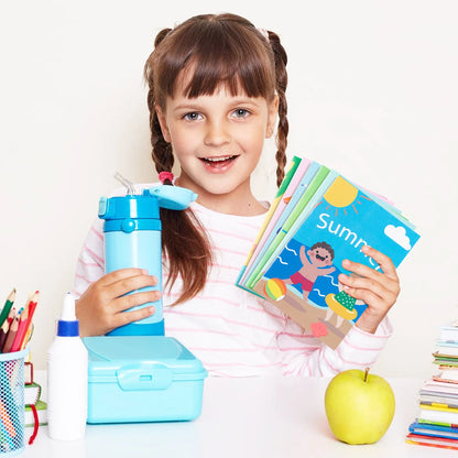 24pcs Coloring Books Colouring Pages Bulk Ocean Colorful Drawing DIY Art Doodle Painting Learning Color Booklet Arts Beginners