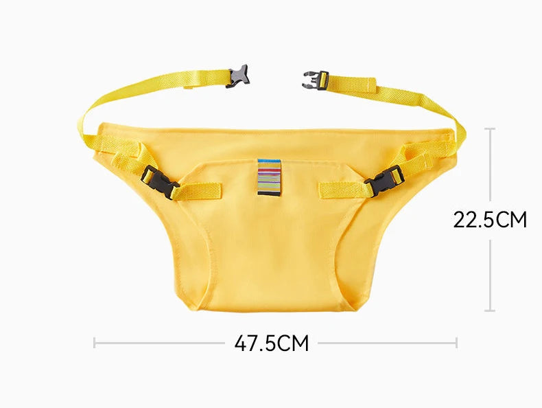 Child Seat Harness Foldable & Portable Baby Meal Strap with Safety Fixed Belt Toddler Safety Belt for Baby Dining Chair