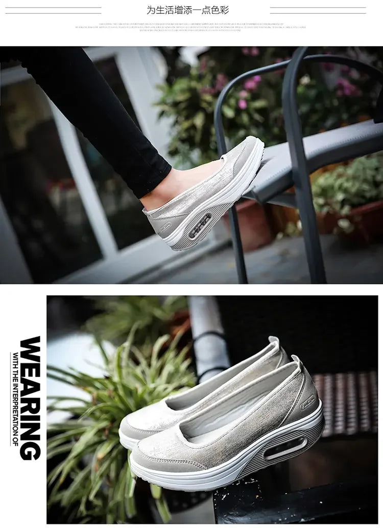 Shoes for Women Shoes 2025 New Flats Women Loafers Slip on Shoes Woman Tenis Feminino Casual Outdoors Plus Size Woman Sneakers