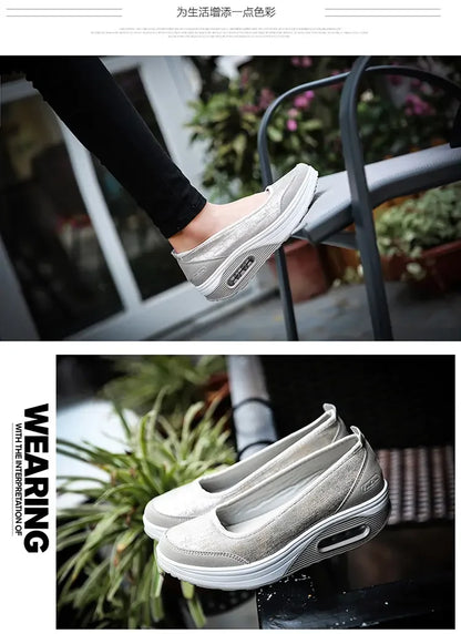 Shoes for Women Shoes 2025 New Flats Women Loafers Slip on Shoes Woman Tenis Feminino Casual Outdoors Plus Size Woman Sneakers