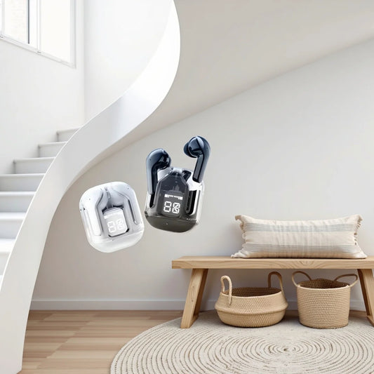 Original T2 TWS Transparent Wireless Bluetooth Headset HIFI Sound Wireless Earphones Quality Bluetooth 5.3 For Xiaomi headphones