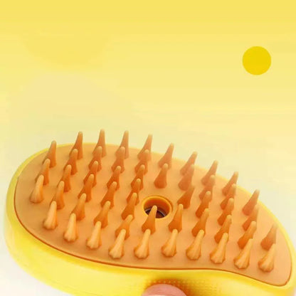 New pet spray massage comb cat and dog one-click spray anti-skies comb bath brush remove floating hair pet comb