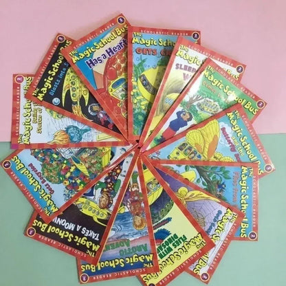 The Magic School Bus 23 Books Science Readers Kids Reading Story Books for Children Book Set Educational Toys New Hot