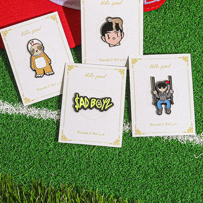 Retro Mexican Metal Hat Clip Pins Enamel Pins Cartoon Sloth Boy Baseball Cap Golf Cap Hat Badge Accessories Fashion Jewelry Gift