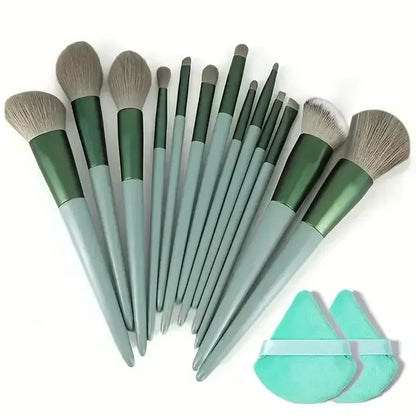 Professional Makeup Brush Set - Soft Fluffy Cosmetic Brushes for Foundation, Powder, Eyeshadow & Blending , Beauty Tools