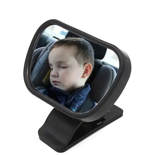 Mini Rear Infant Car Seat, Adjustable Rear Convex Mirror, Child Monitor, In-Car, 2-in-1