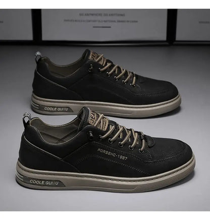 New Shoes for Men  Comfortable Flat Men's Casual Shoes Outdoor Wild Men's Sneakers High End Fashion One Pedal Dress Shoes Male