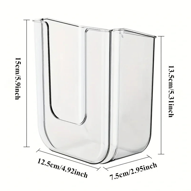 Bathroom Non Perforated Wall Mounted Wet Tissue Storage Box with Large Opening and Strong Load-bearing Capacity