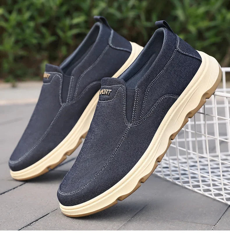 Shoes for men, 2024 autumn new single shoes, British style bean shoes, dad shoes, one foot casual shoes