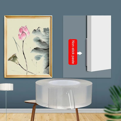 1pc Nano Tape Super Strong Double Sided Tape Extra Strong Adhesive Non-slip Waterproof Transparent Tape for Kitchen Bathroom